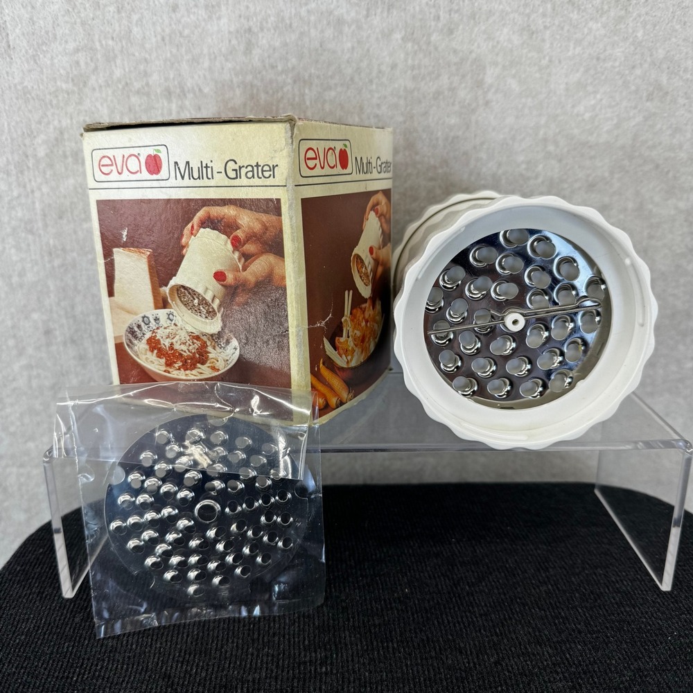 Eva Multi-Grater Mini Grinder Vintage White Manual Food Grinder Hong Kong Boxed